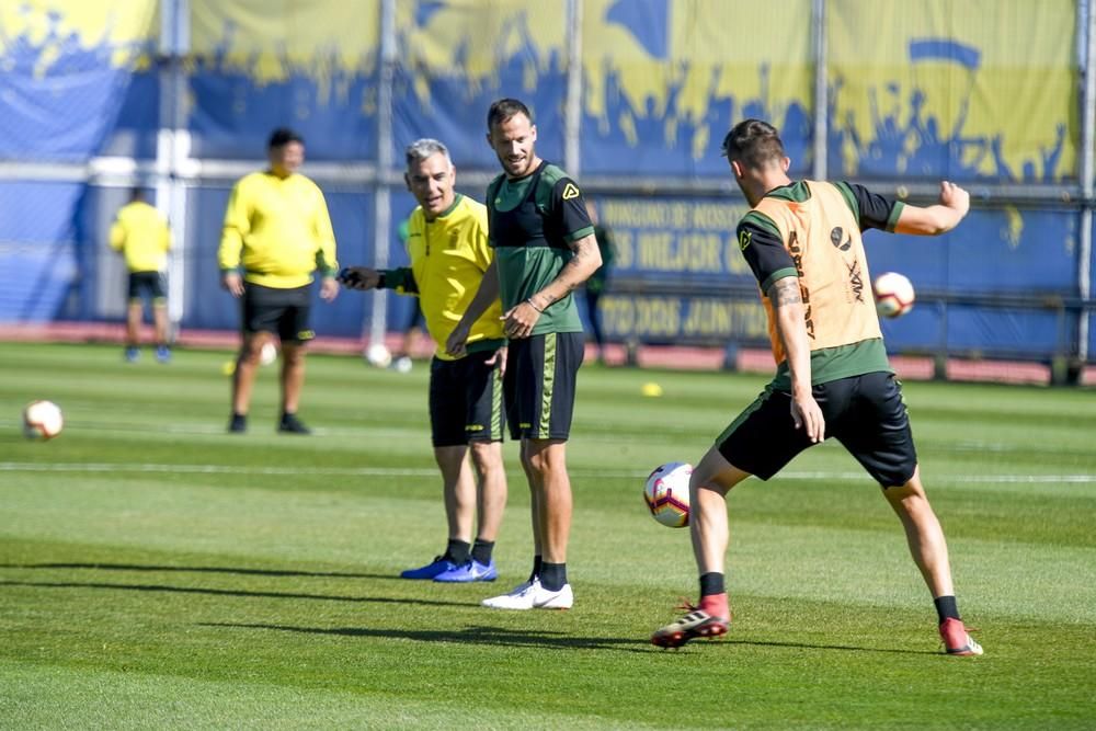 Entrenamiento de la UD Las Palmas (20/02/2019)