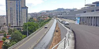 El ramal de la estación de bus estará listo el día 31 y los accesos a Vialia se retrasan a octubre