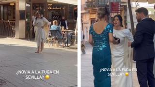 La novia a la fuga en Sevilla que revoluciona las redes: "Te lo dije mil veces"