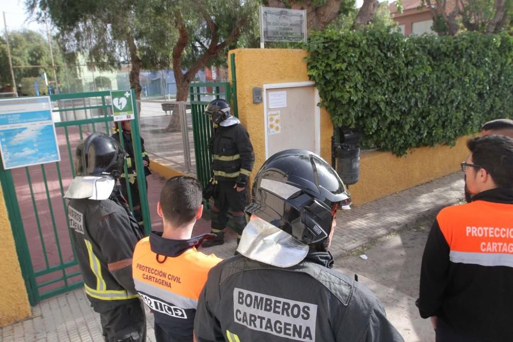 Simulacro de la UME en Cartagena