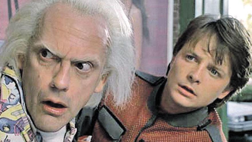 Doc y Marty en &#039;Regreso al futuro&#039;