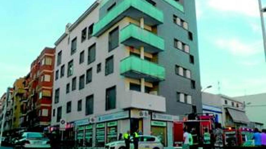 El hombre intoxicado en un incendio sale del hospital