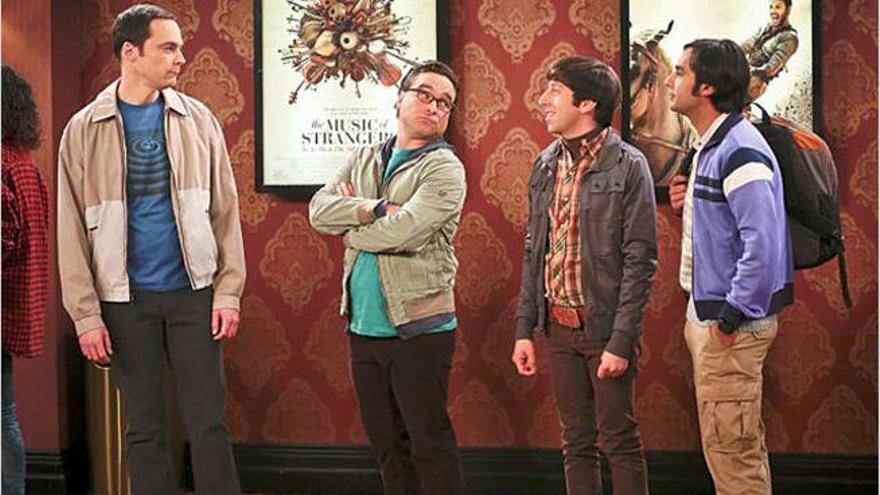 Imagen de algunos de los personajes de &#039;The Big Bang Theory&#039;.