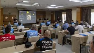 La Policía Local de Mogán celebra un curso de dispositivos electrónicos de control