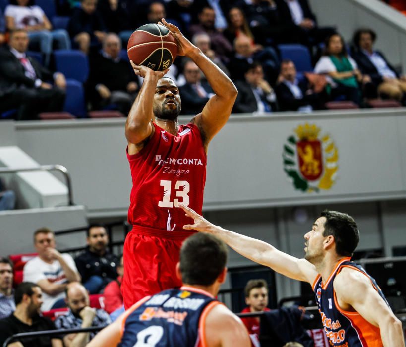 CAI Zaragoza - Valencia Basket, en imágenes