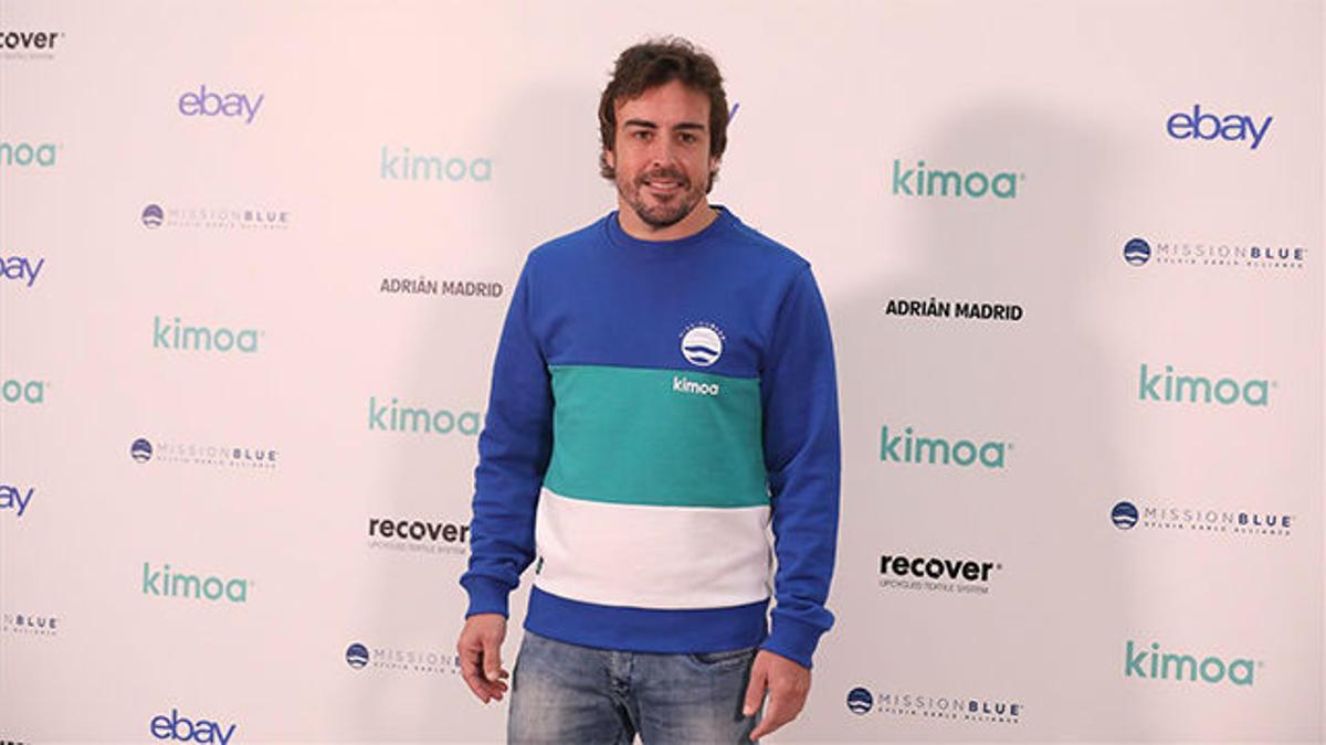 Alonso lanza una iniciativa en favor de los océanos con su marca de ropa