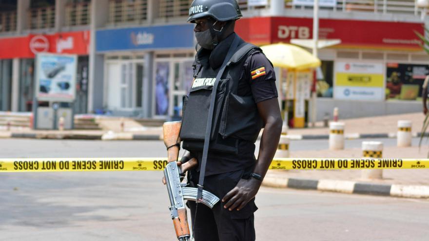 Imagen de archivo de la Policía de Uganda.