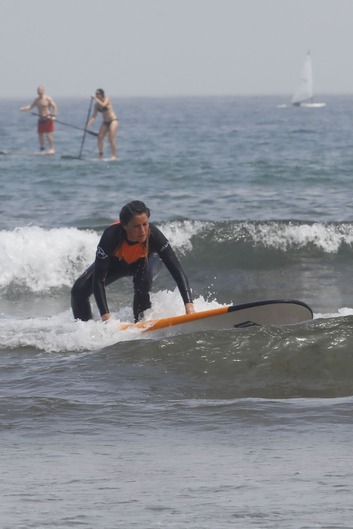 Surfistas en San Lorenzo