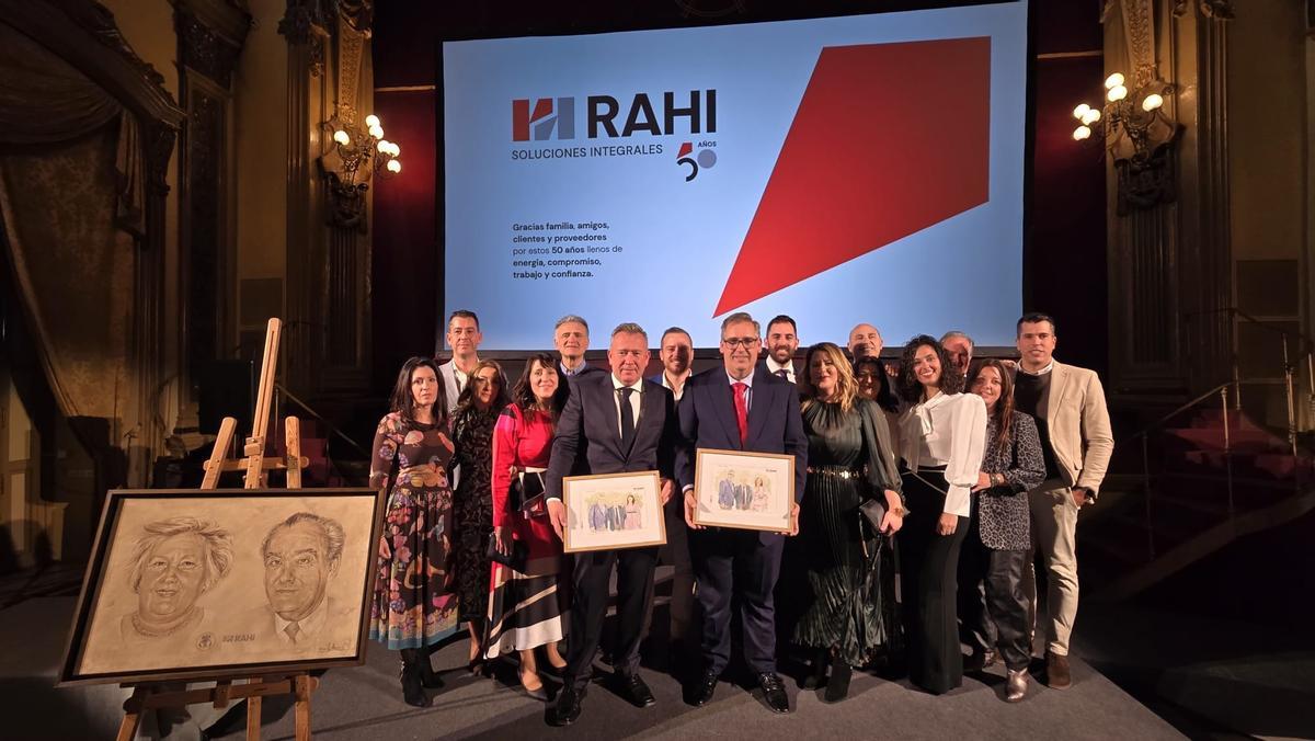 Acto por el aniversario de RAHI Servicios Integrales.
