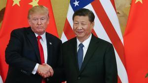 Donald Trump y Xi Jinping, en una iamgen de archivo.