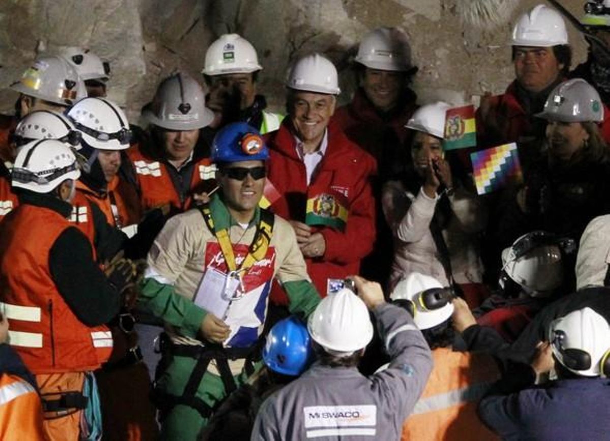 Carlos Mamani ha estat el quart miner a ser rescatat.