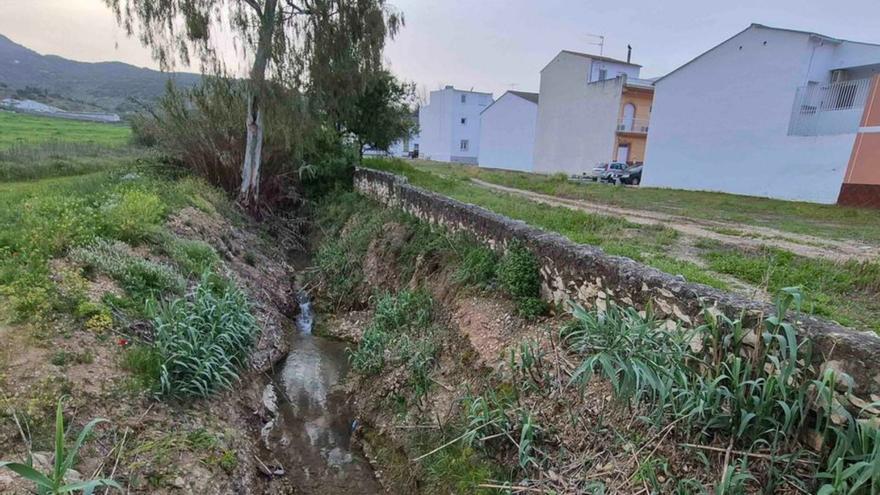 Tramo del arroyo del Chorrillo que está junto a Virgen de Lourdes.