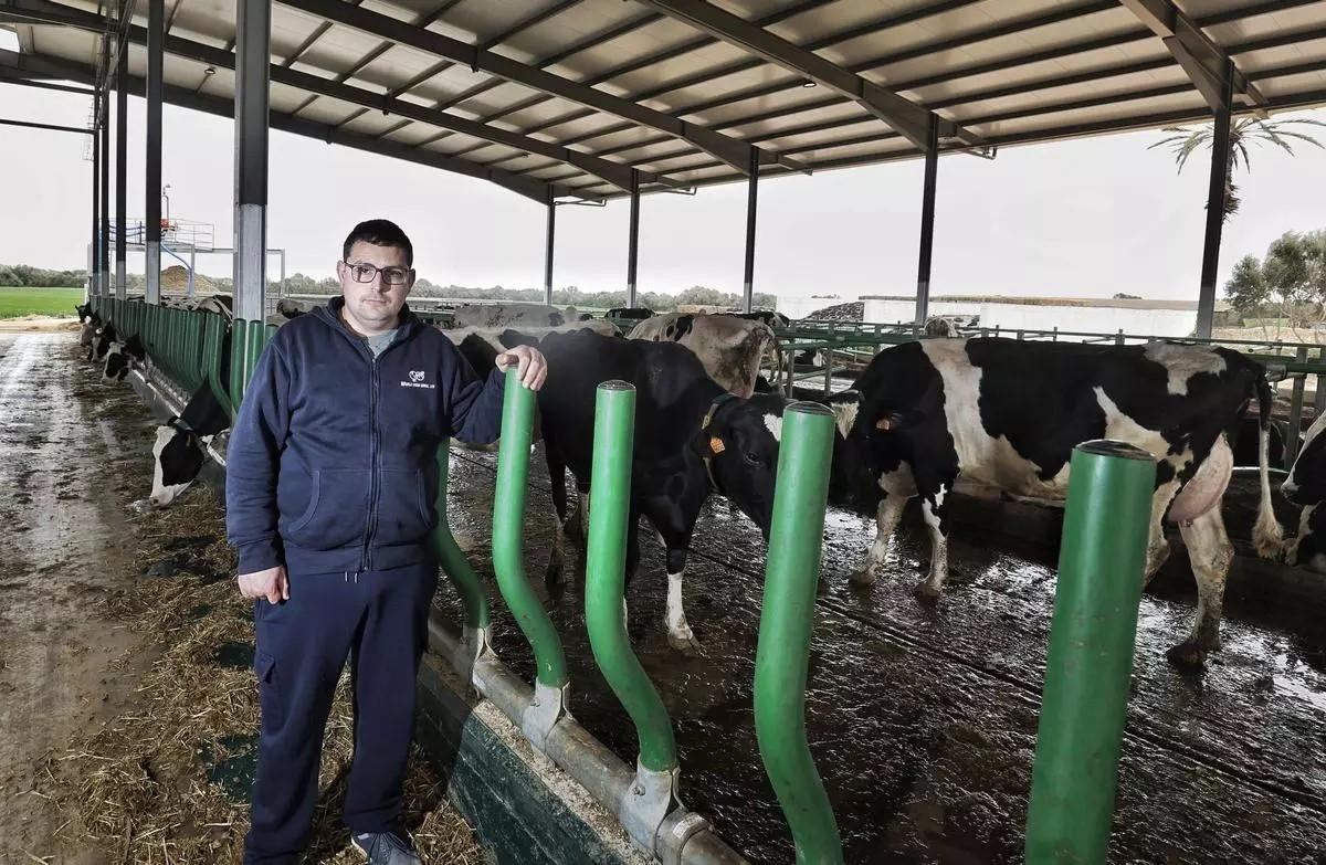 Milchbauer Miquel Canrell vom Betrieb Son Carbó.