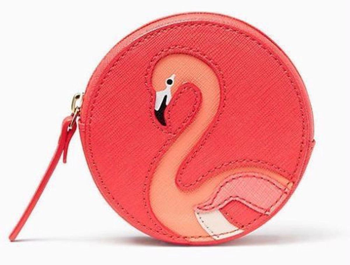 Monedero de Kate Spade de flamencos (Precio: 40 euros)