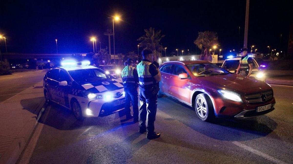 Agentes de la Policía Local de Murcia.