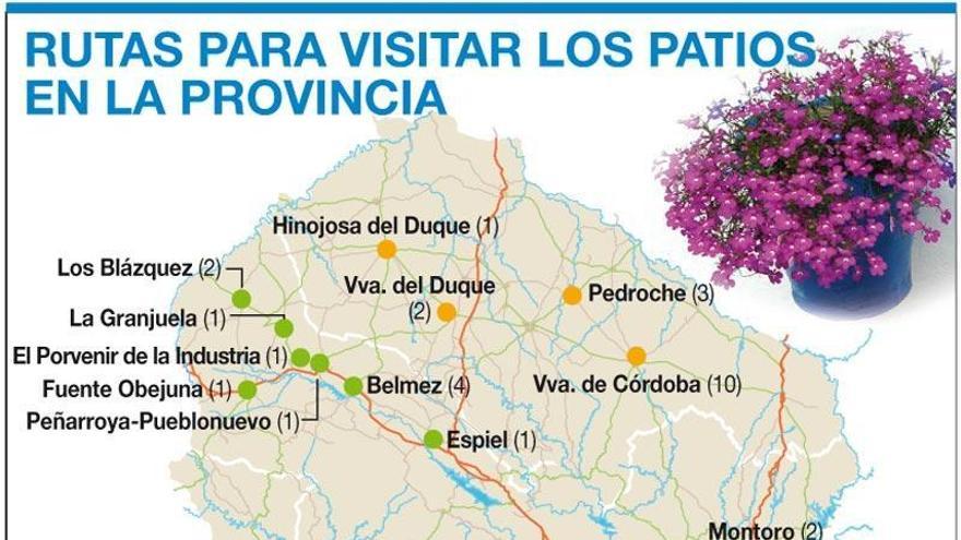 El Patronato de Turismo organiza siete rutas por los patios y rincones