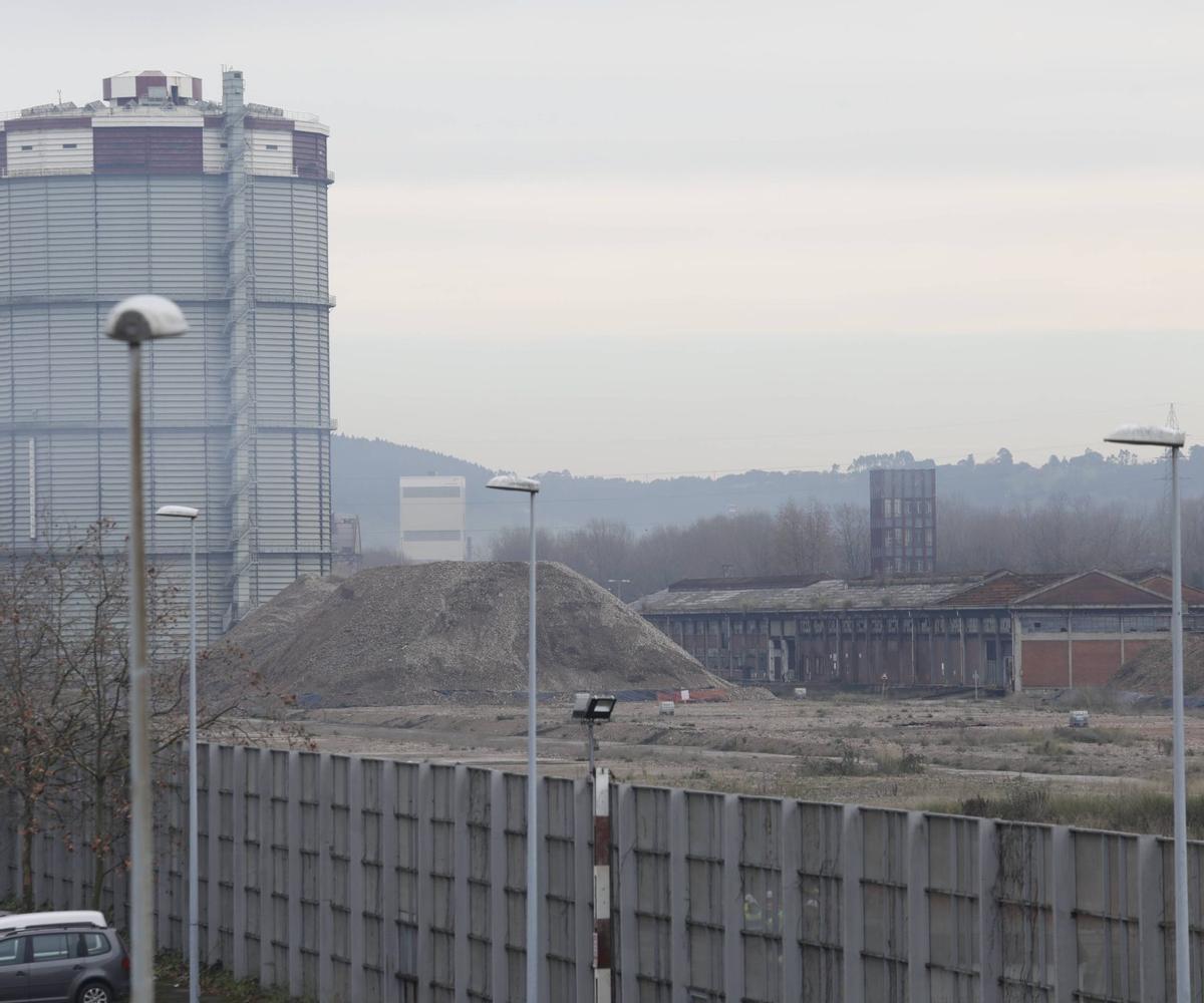 Antiguas baterías  de coque en Avilés.