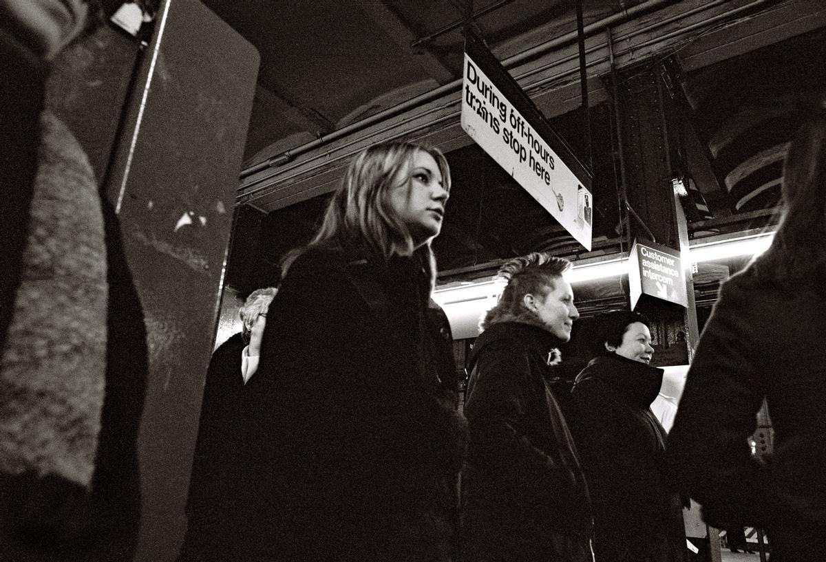 Una de las imágenes de la muestra New York, la ciutat de la mirada infinita (1995-2001)