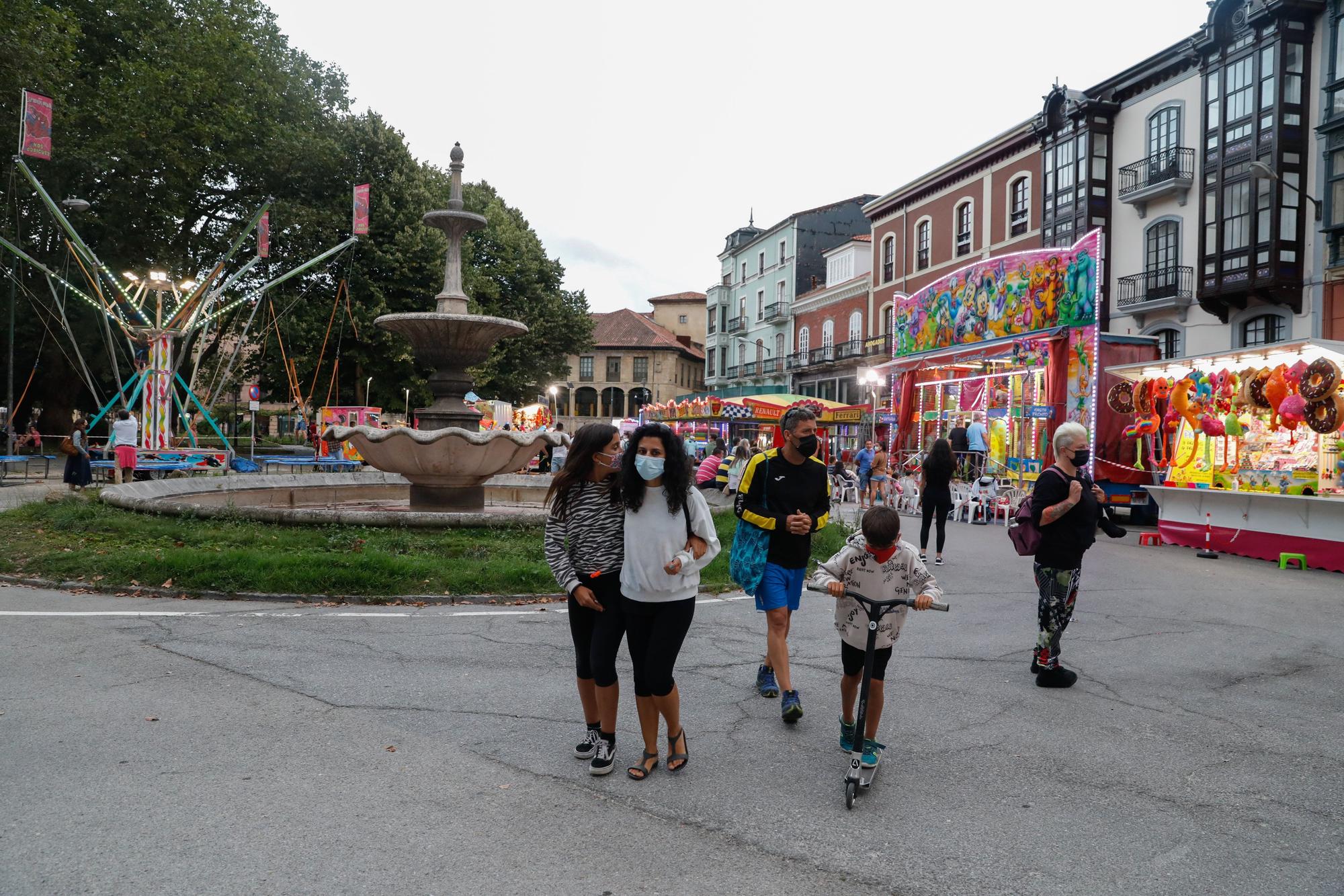 Atracciones feriales de San Agustín en Avilés