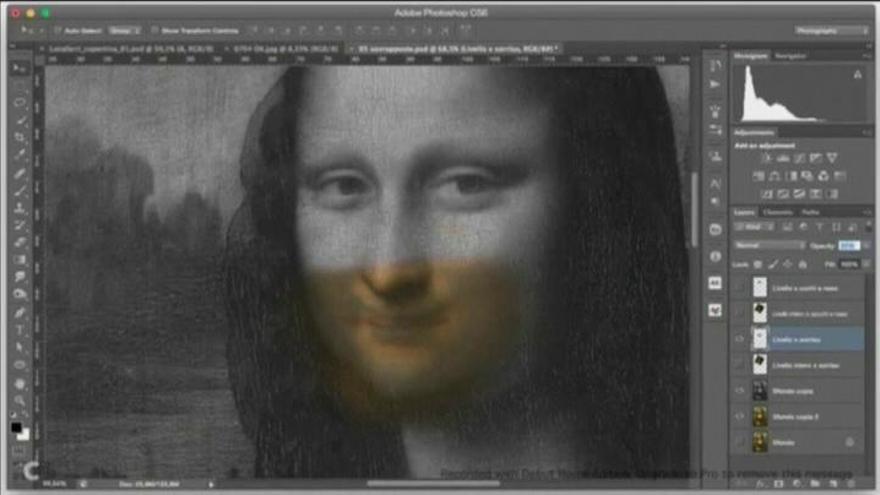 La enigmática sonrisa de la Mona Lisa sería una mezcla de dos modelos, masculino y femenino