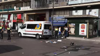 Muere una niña de seis años tras ser atropellada en el centro de València