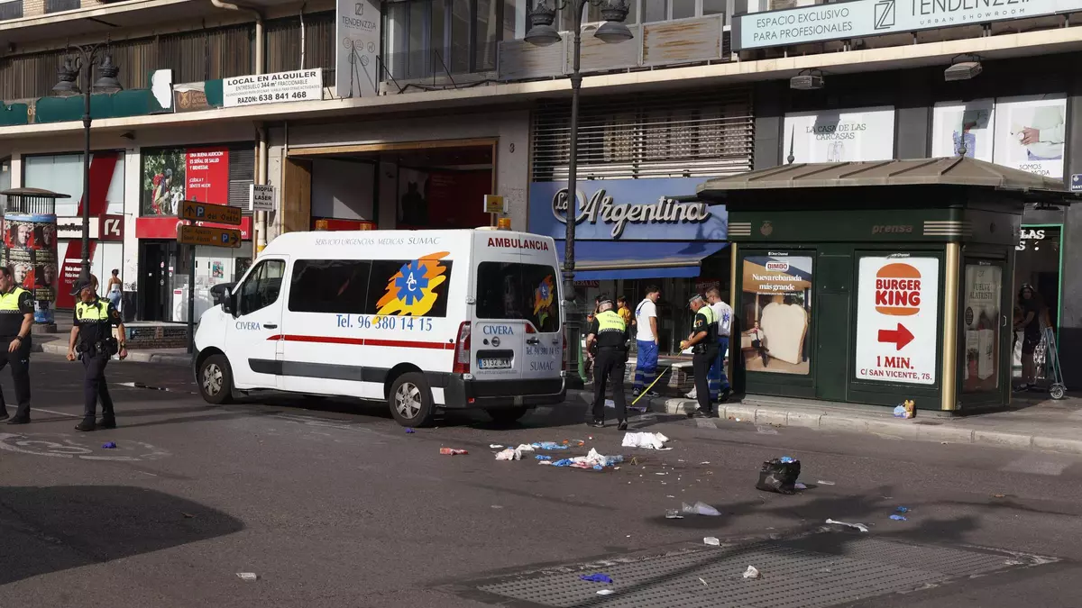 Muere una niña de seis años tras ser atropellada en el centro de València