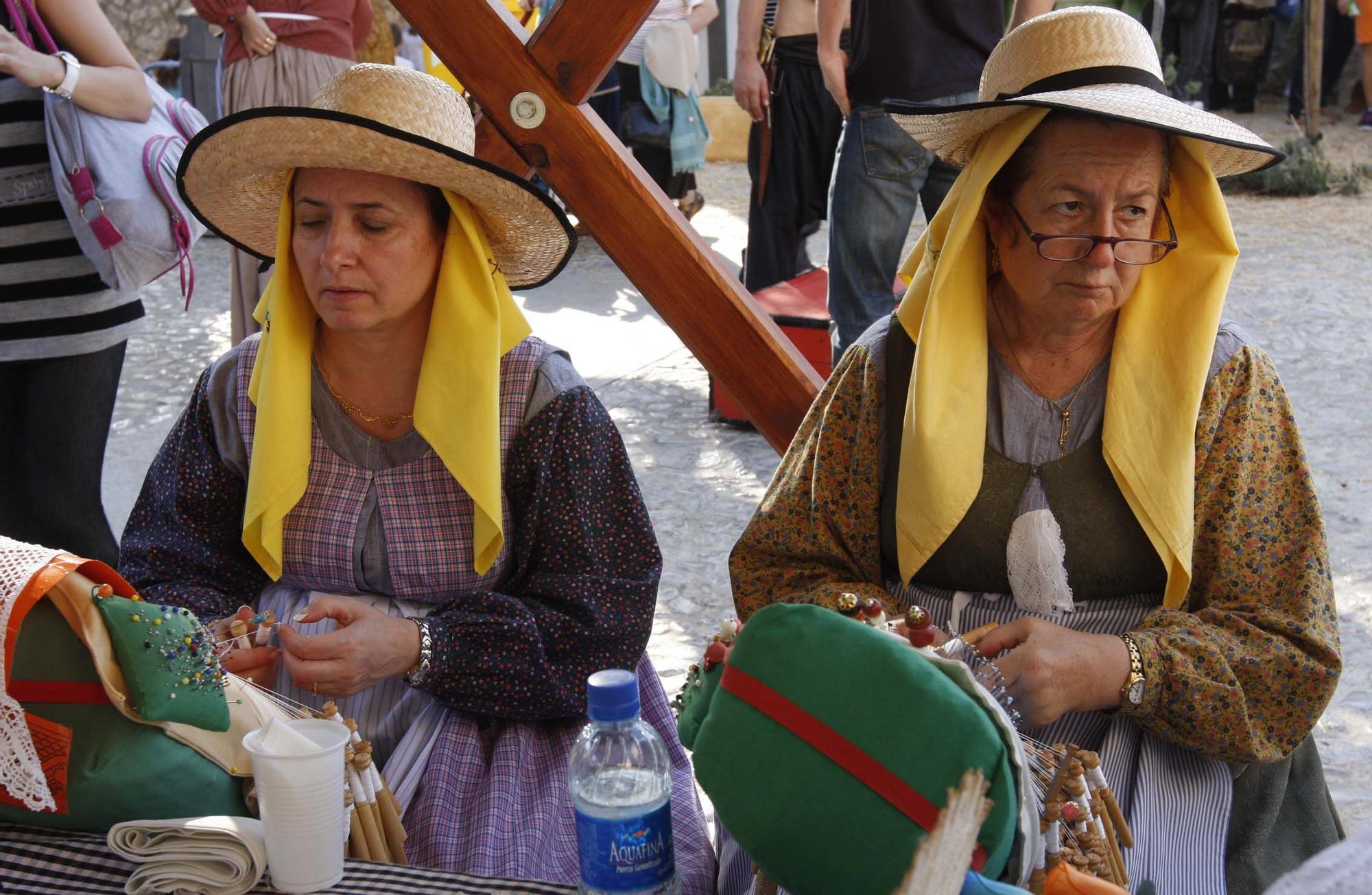 Edición de 2010 de la Feria Medieval de Ibiza.