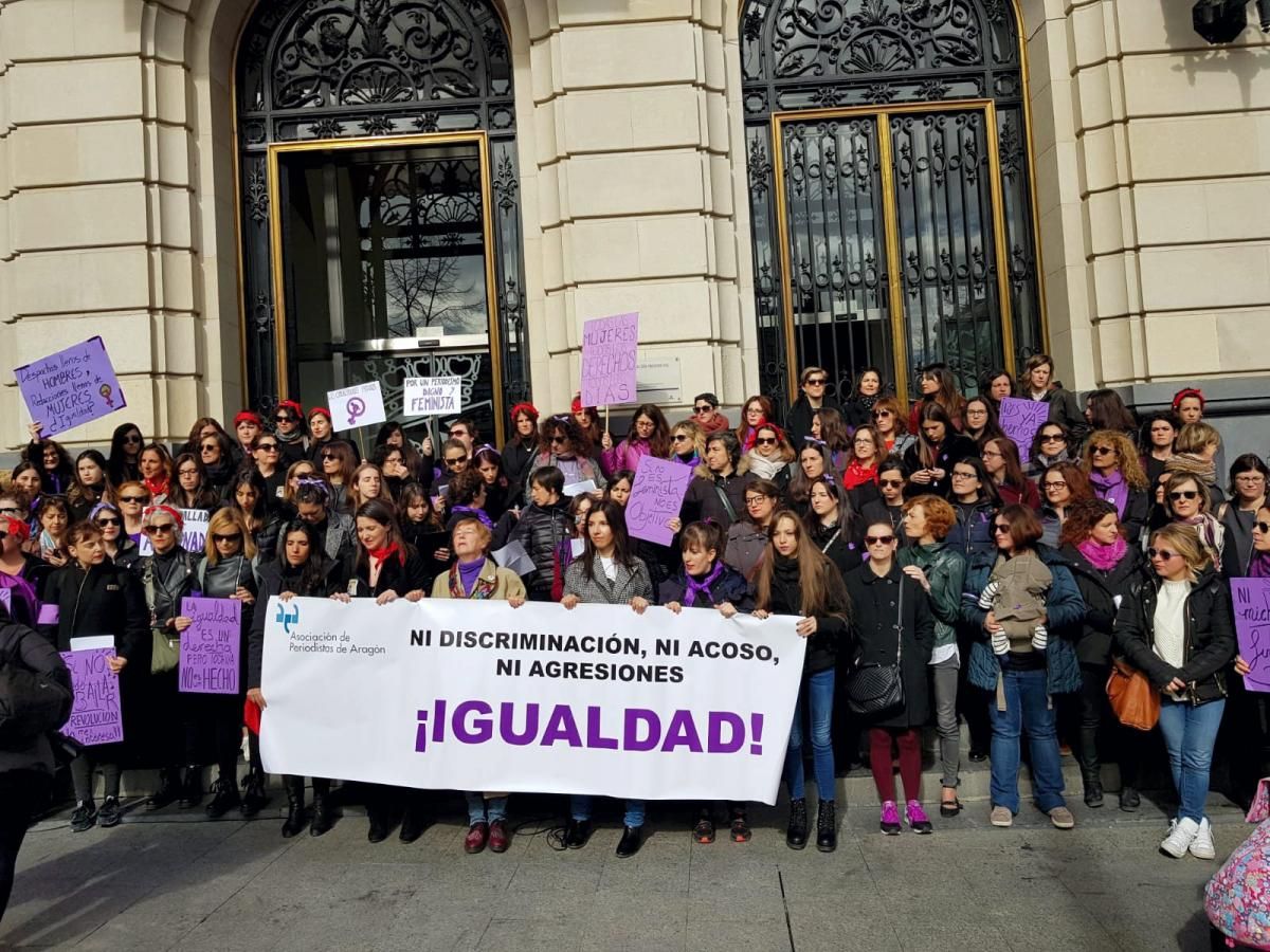 Concentraciones por el 8-M en Zaragoza