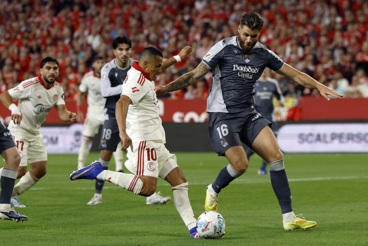 Las imágenes del Sevilla FC-Real Sociedad Las imágenes del Sevilla FC-Real Sociedad