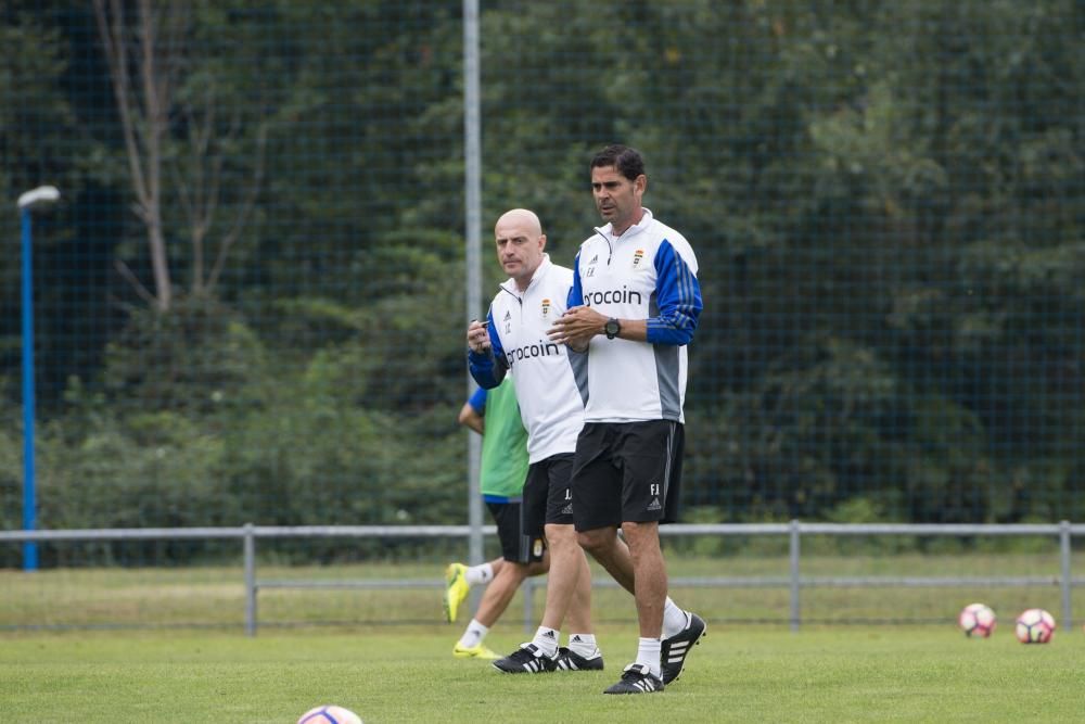 Entrenamiento del Real Oviedo