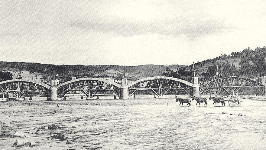 Estructura de l'actual pont