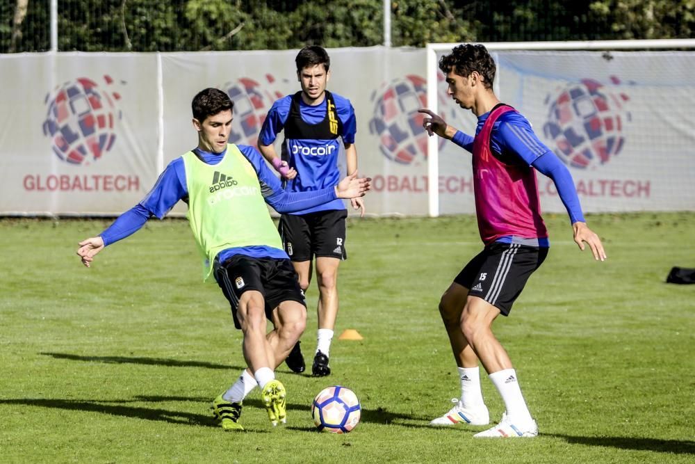 Entrenamiento del Real Oviedo