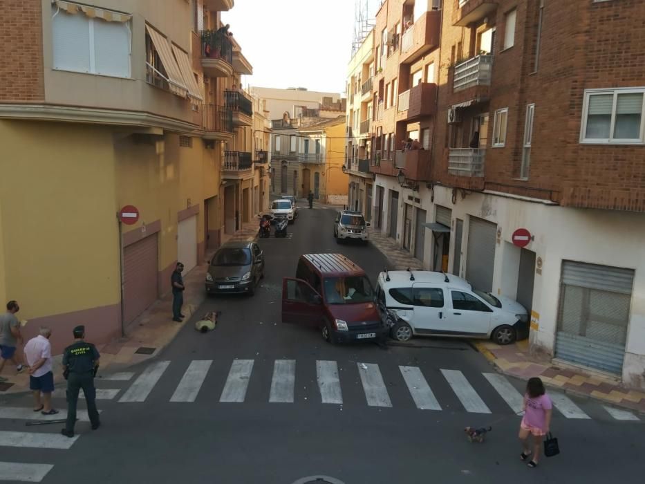 Espectacular persecución policial en las calles de Cullera