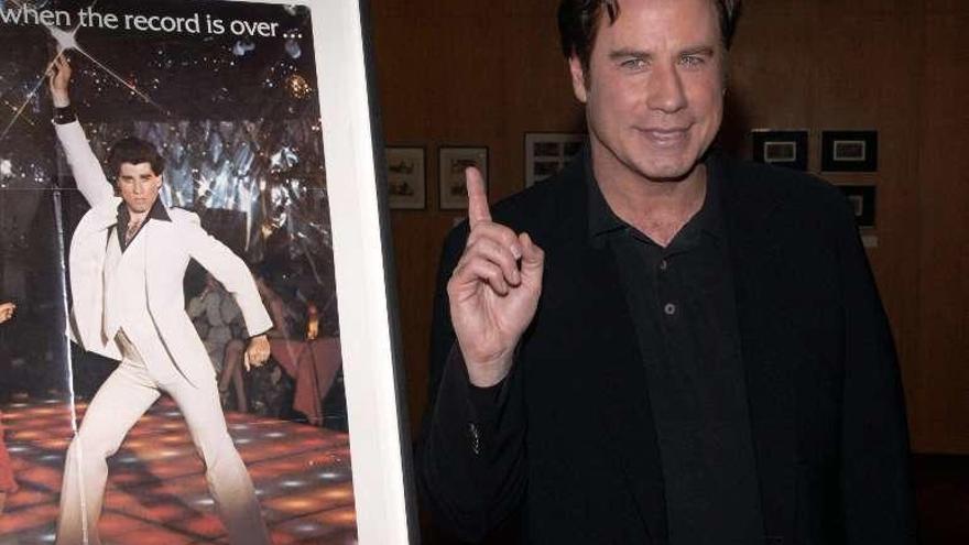 John Travolta, en el 30 aniversario de &#039;Saturday Night Fever&#039;.