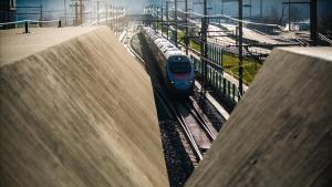 jjubierre36587861 a passenger train enters the south portal of the gotthard ra161211154535