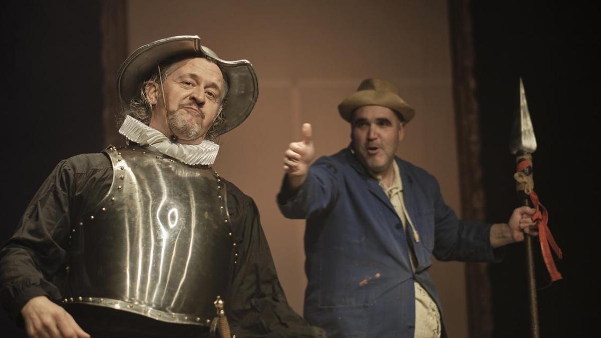 L'espectacle "Un tal Quixot" de la companyia Cascai Teatre.