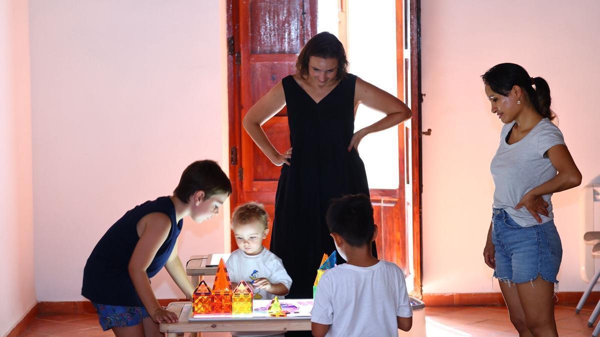 Talleres infantiles en la sala de Cavallerisses de Vila-real
