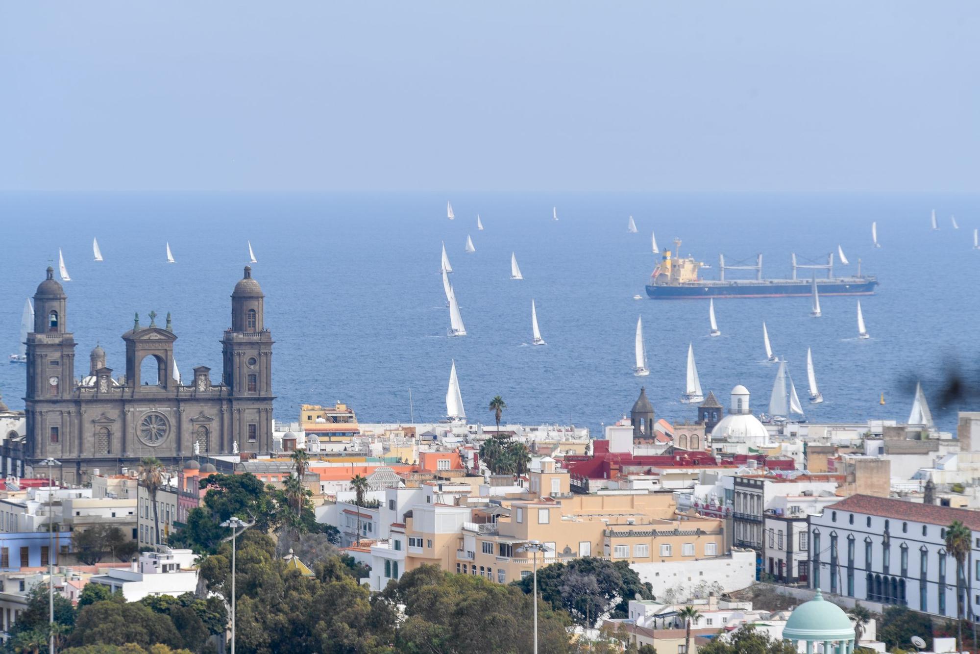 Salida de la regata ARC 2021 de Las Palmas de Gran Canaria