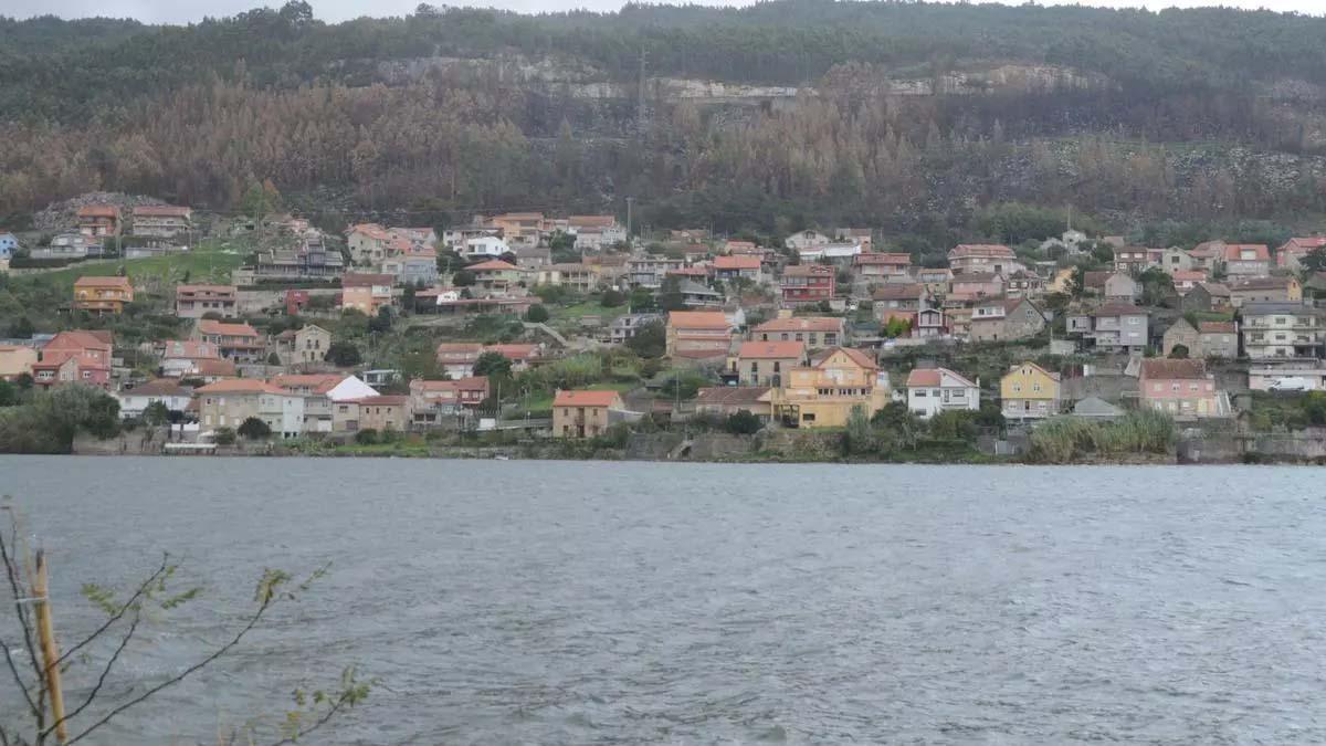 Zona del Caeiro donde tenía antes su casa Núñez Feijóo en Moaña.