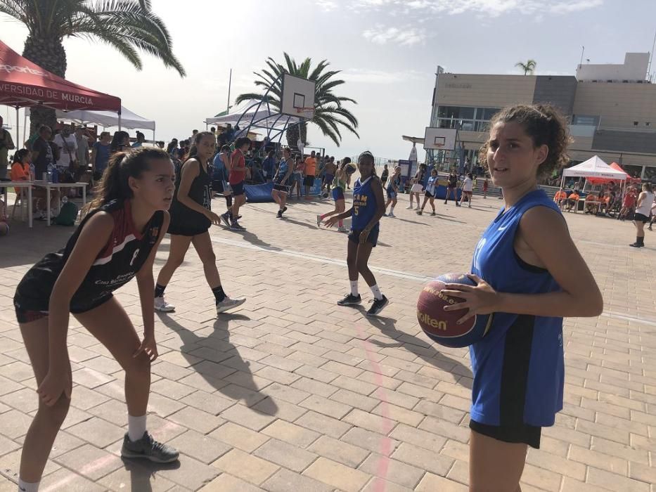 Campeonato de baloncesto 3x3 en La Ribera