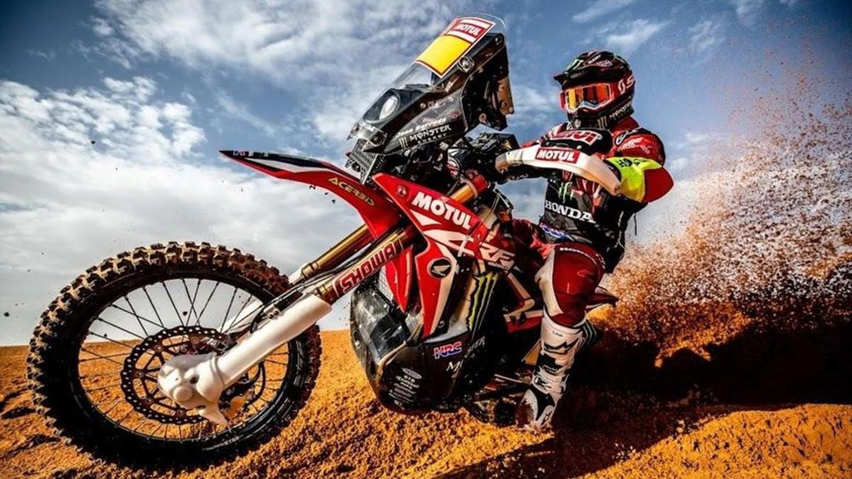 Joan Barreda (Honda) aspira a ganar, por fin, el mítico Dakar, que se celebra, integramente, en Perú.