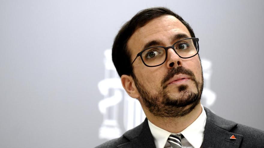 El ministro de Consumo, Alberto Garzón.