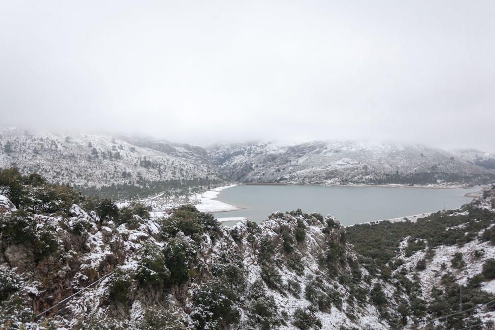 Nieve en la Serra de Tramuntana