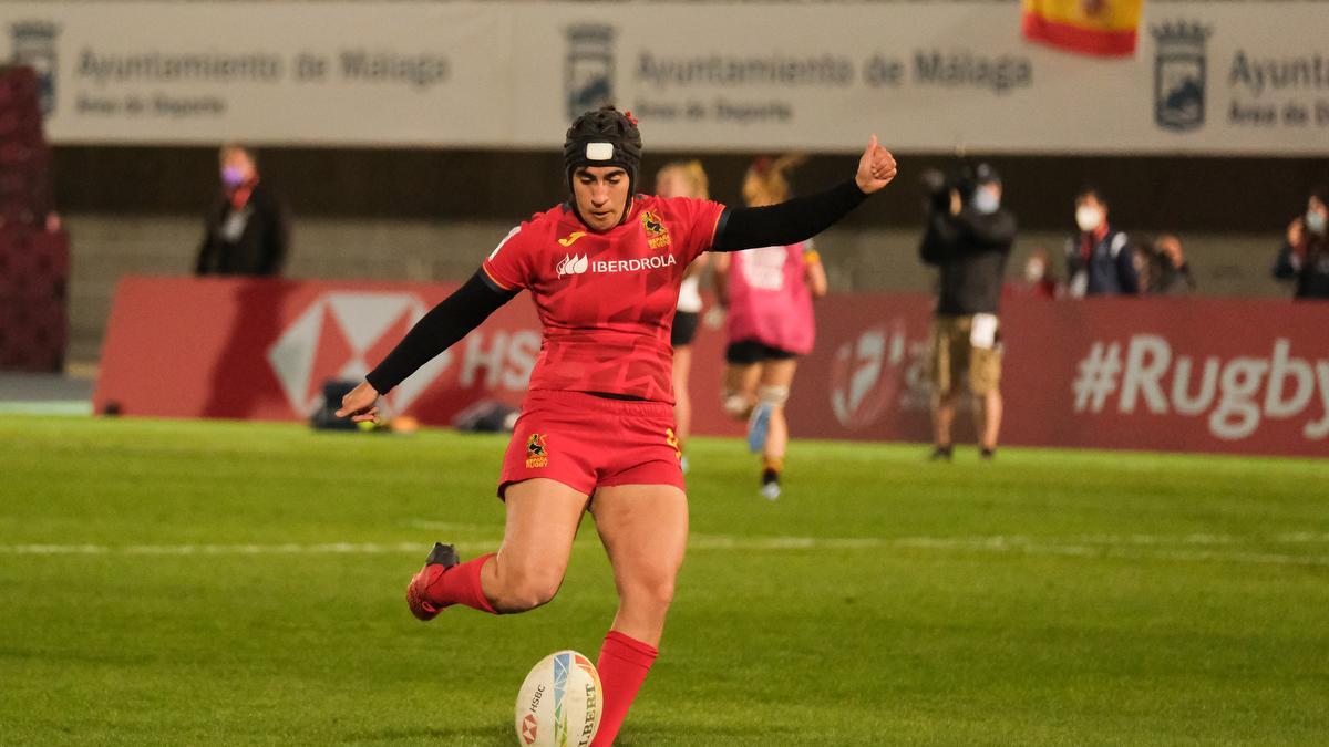 Las imágenes de las Series Mundiales HSBC de rugby 7 en Málaga