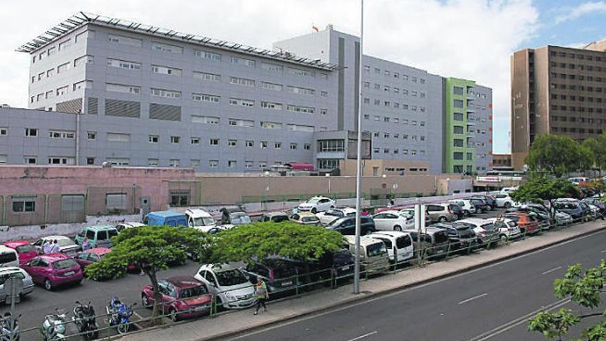 Fachada del Hospital Nuestra Señora de Candelaria.