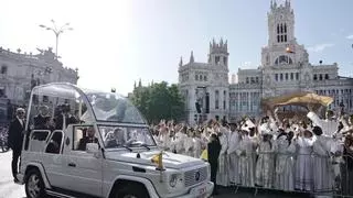 León XIV encadenará dos actos en la Almudena y el Bernabéu durante la tarde