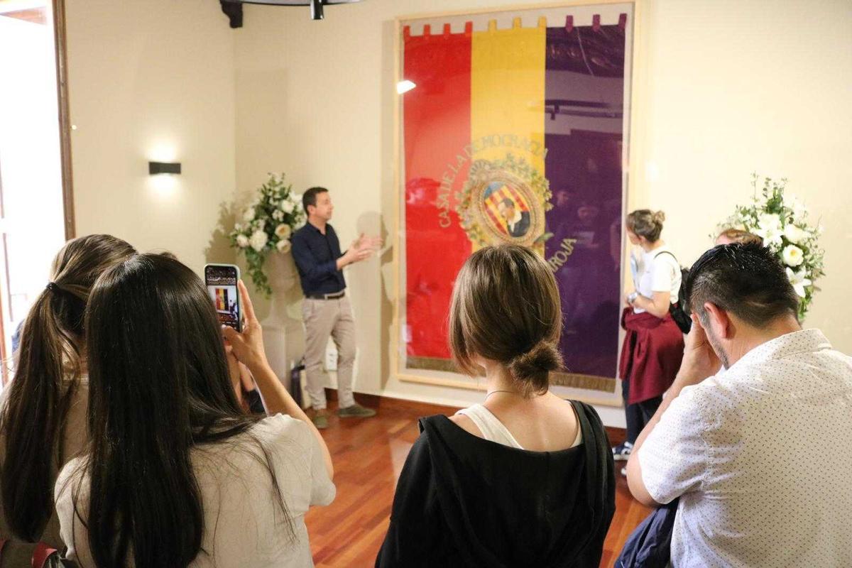 Visita a la bandera republicana blasquista.