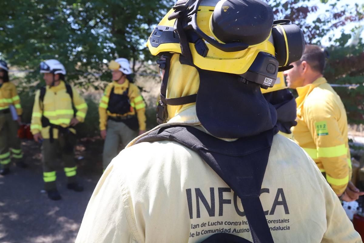 Fuego controlado en Las Quemadas y Rabanales