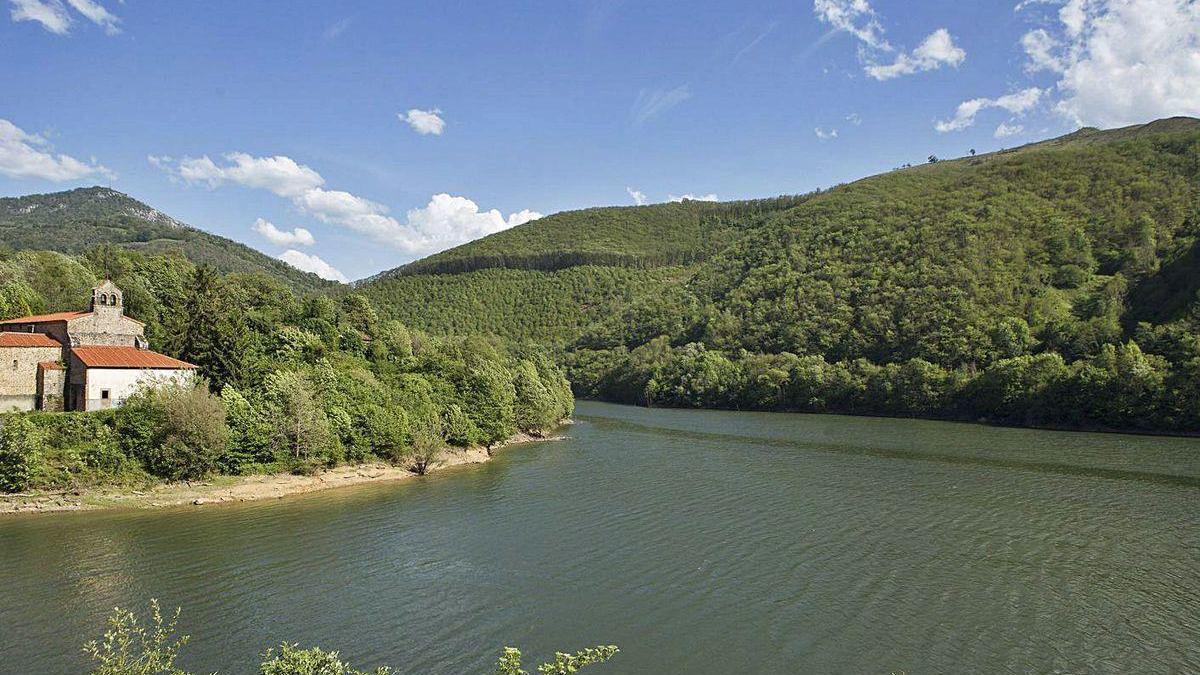 El embalse de Tanes.