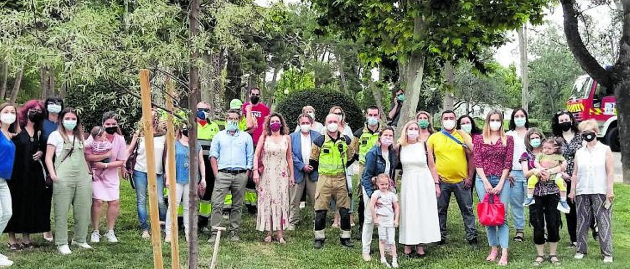 Un momento de la celebración del Día de la Atención Temprana de 2020, en el Rincón de Goya de Zaragoza. | EL PERIÓDICO